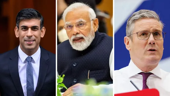 Rishi Sunak PM Modi keir starmer
