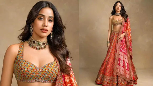 Janhvi Kapoor at Ambani sangeet