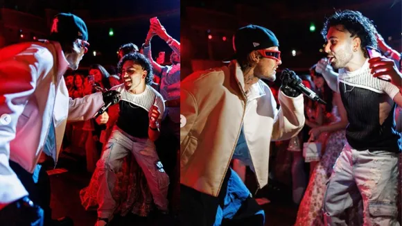 orry with Justin Bieber concert