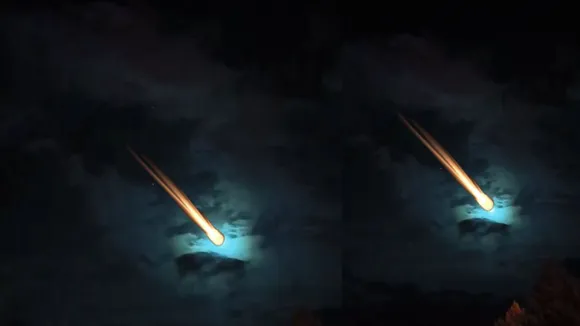 turkey viral video meteorite