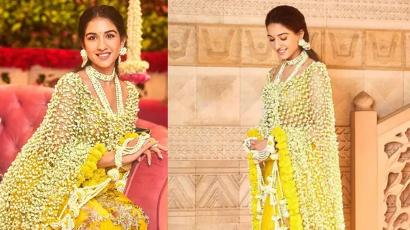 Radhika Merchant haldi ceremony