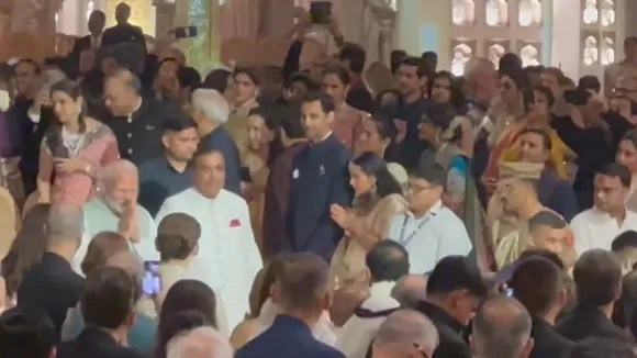 PM Modi Anant Ambani reception