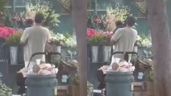 Virat Kohli seen with son Akaay for very first time watch video