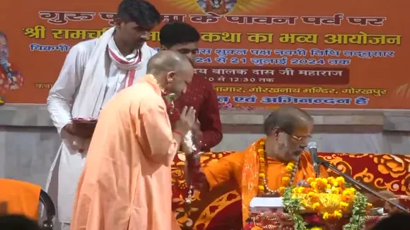 CM Yogi in Gorakhpur