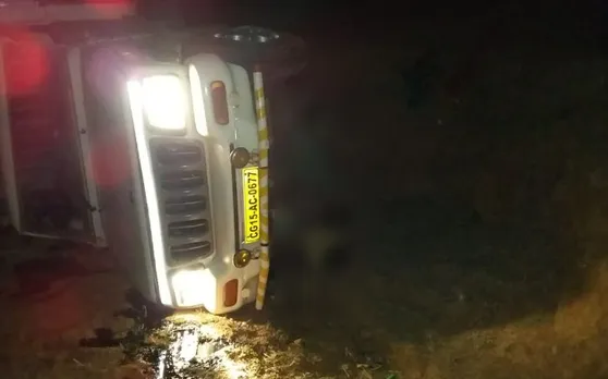 छत्तीसगढ़ में बारातियों की पिकअप पलटी, 7 लोगों की मौके पर मौत