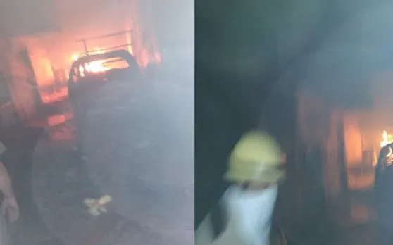 अरुणाचल प्रदेश: स्थानीय गांधी मार्केट में लगी भीषण आग, 2 लोग घायल, 12 दुकानें जलकर खाक