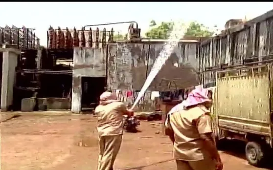 उत्तर प्रदेश: तेल मिल का पाइप फटने से हुआ अमोनिया गैस का रिसाव, पुलिस कर रही मामले की जांच