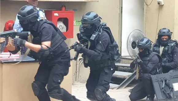 Bihar ATS conducts mock drill at Patna’s P&M Mall to tackle terror situation