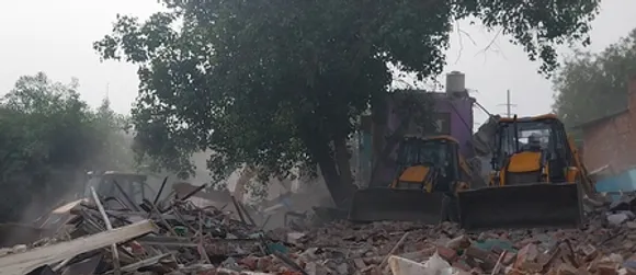 Demolition drive begins at Delhi's Madrasi Camp amid residents' discontent
