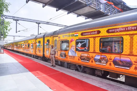Jaipur: First AC Senior Citizen Train flagged off under pilgrimage scheme