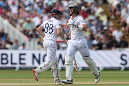 The batting from Harry Brook and Jamie Smith was second to none: Jonathan Trott (Credit: ICC/X)