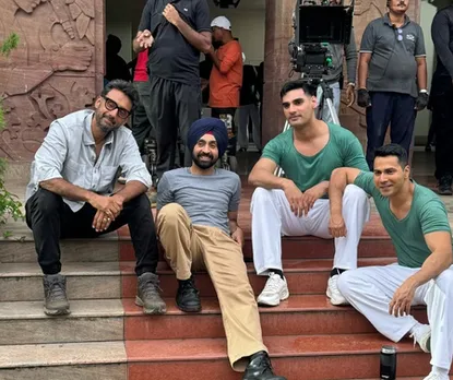 अहान शेट्टी ने 'बॉर्डर 2' की पुणे शूटिंग पूरी की, दिलजीत-वरुण संग शेयर की तस्वीरें!