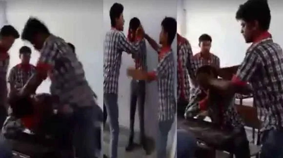 बिहार: स्कूल में दो भाइयों की गुंडई, पहले छात्र को जमकर पीटा फिर वीडियो शेयर किया