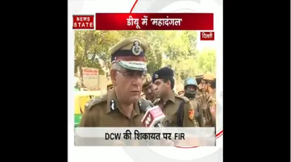 रामजस कॉलेज में सुरक्षा के कड़े इंतजाम: दिल्ली पुलिस