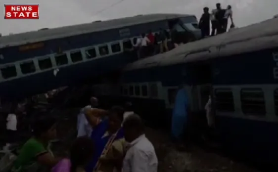 मुजफ्फरनगर में उत्कल एक्सप्रेस के 5 डिब्बे पटरी से उतरे