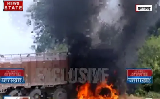 यूपी: प्रतापगढ़ में ट्रक ने छात्रा को कुचला