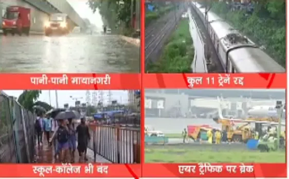  मुंबई: भारी बारिश से पानी-पानी मायानगरी 