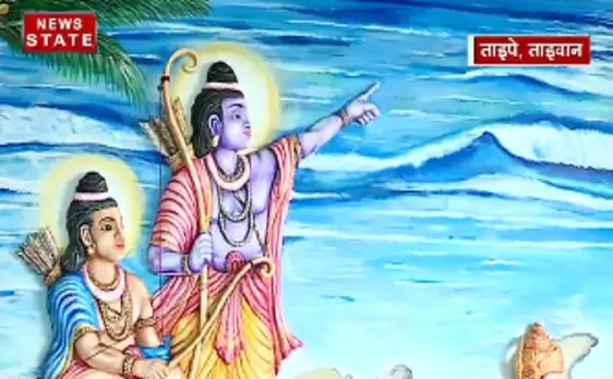 ताइवान में हिंदू देवी-देवताओं की मूर्तियों का संग्रह 