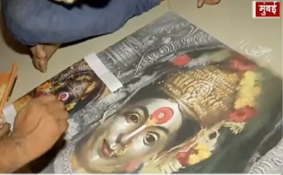 दिवाली स्पेशल: मुंबई में कलाकारों ने बनाई 3D रंगोली 