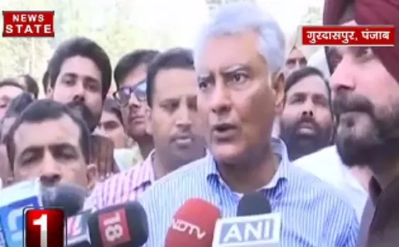 गुरदासपुर लोकसभा सीट पर सुनील जाखड़ ने की जीत हासिल