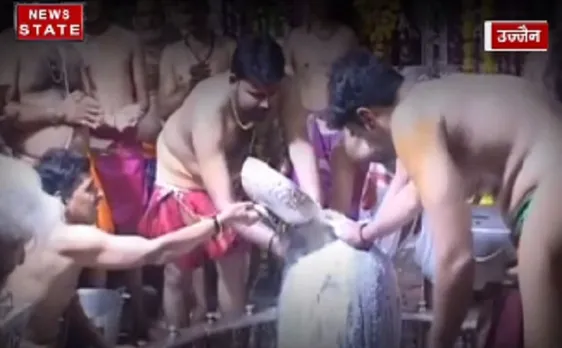 उज्जैन के महाकाल मंदिर में सिर्फ़ आरओ जल से अभिषेक