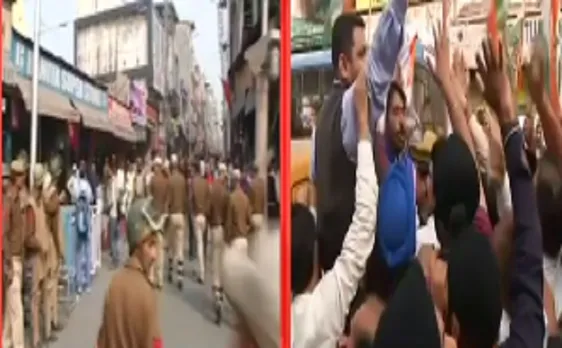 जम्मू-कश्मीरः कांग्रेस ने महबूबा सरकार के खिलाफ किया प्रदर्शन