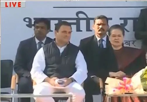सोनिया गांधी की मौजूदगी में राहुल गांधी करेंगे संबोधित  