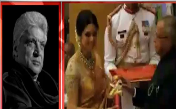 जावेद अख्तर ने श्रीदेवी के निधन पर जताया शोक