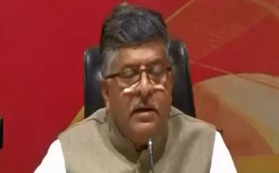 भय और झूठ की राजनीति कर रही कांग्रेस: रविशंकर प्रसाद