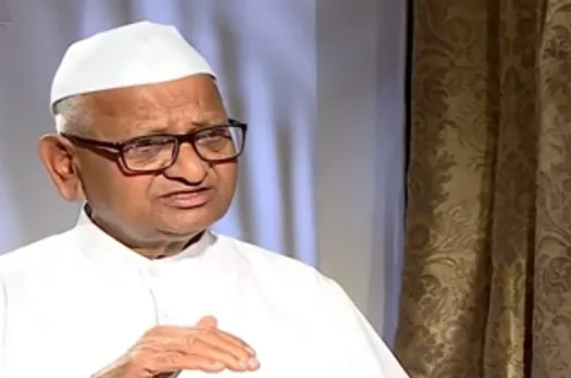 अन्ना ने मोदी सरकार पर लगाया भ्रष्टाचार बढाने का आरोप 