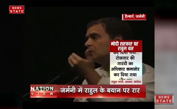 परदेश में राहुल कर रहे हैं शुद्ध देशी राजनीति, पीएम मोदी को कहा दलित विरोधी