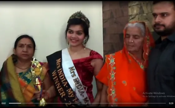 मध्‍य प्रदेश की दिव्या बनीं मिसेज इंडिया 2018, अब नजरें मिसेज यूनिवर्स के खिताब पर