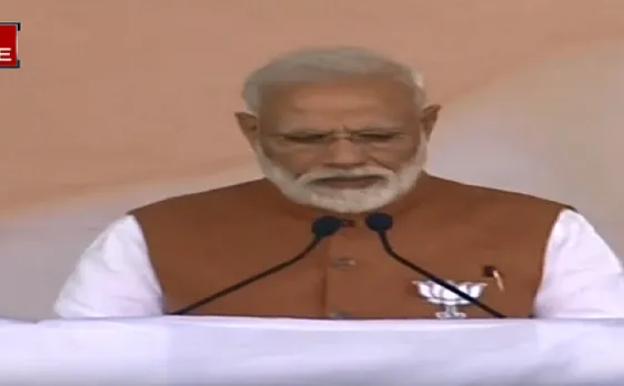 PM Narendra Modi LIVE : 80 सीटों को प्रभावित करने वाला भाषण 