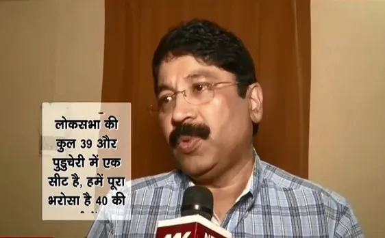 Election 2019: चेन्नई- DMK और कांग्रेस की रणनीति, देखिए दयानिधि मारन का Interview