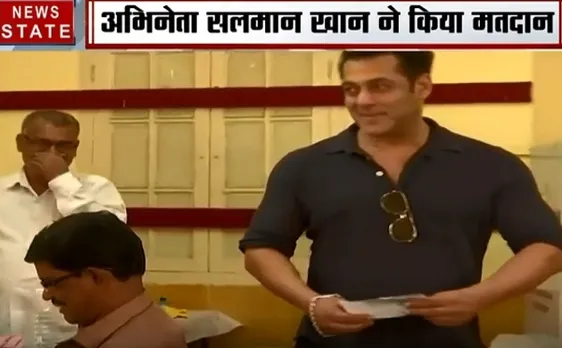 Election 2019 : मुंबई- वोट डालने पहुंचे सलमान खान, देखें वीडियो 
