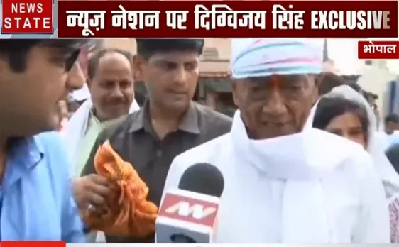 Exclusive : दिग्विजय सिंह ने भोपाल सीट पर जीत का किया दावा