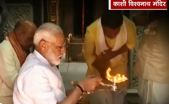 Modi की शिव साधना : महाजीत के बाद बाबा विश्वनाथ का आशीर्वाद 