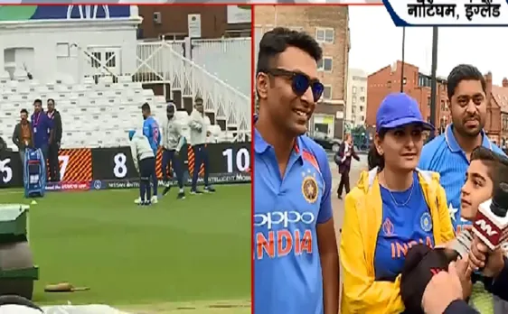 #WorldCup2019 #newszealandvsindia : टीम इंडिया को चियर करने के लिए दर्शक पहुंचे स्टेडियम 