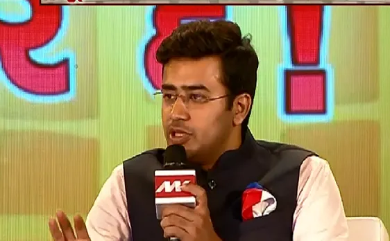 Hamari Sansad Sammelan : राम मंदिर के सवाल पर क्या दलील दी BJP सांसद Tejasvi Surya ने 