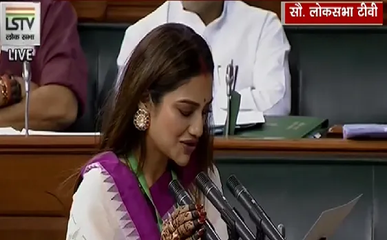  सिंदूर लगाने पर उठे सवाल पर Nusrat Jahan ने दिया करारा जवाब, देखें VIDEO 