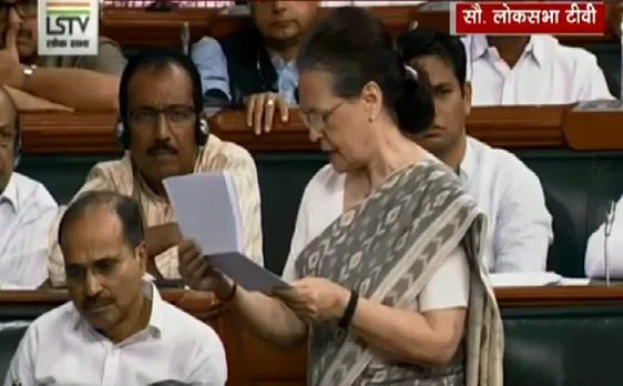 Sonia Gandhi ने लोकसभा में रेलवे के निजीकरण का मुद्दा उठाया 
