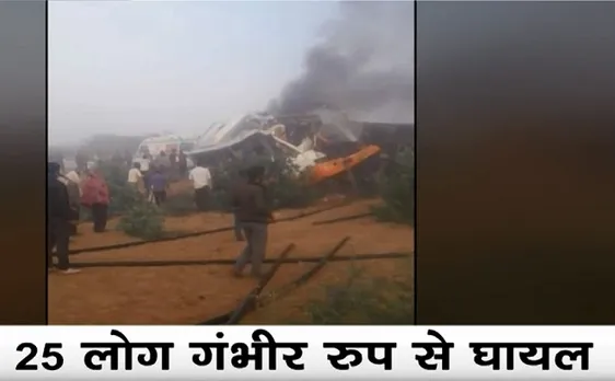 बीकानेर में बस और ट्रक में भीषण टक्कर, 10 लोगों की दर्दनाक मौत, 25 लोग गंभीर रुप से घायल
