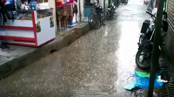 IReporter : सहारनपुर में बारिश के साथ पड़े ओले