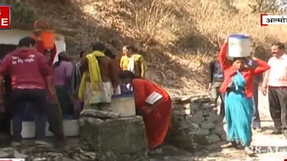 अल्मोड़ा जिले में गर्मी के साथ गहराया पानी का संकट