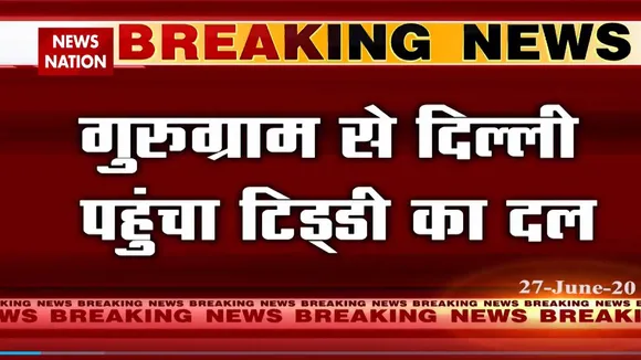 गुरुग्राम से दिल्ली पहुंचा टिड्डी दल
