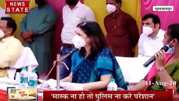 Uttar Pradesh:मेनका गांधी का विवादित बयान, कहा- बिना मास्क कोई मरता है तो मरे
