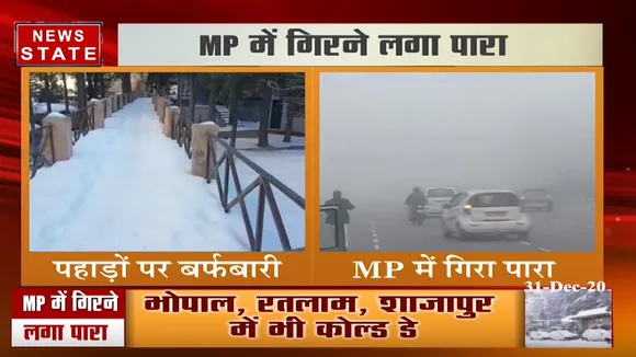 मध्यप्रदेश के अधिकांश हिस्से में कड़ाके की ठंड जारी, कई जिलों में कोल्ड डे घोषित