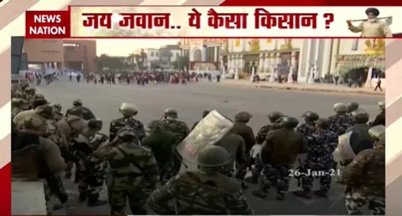 Farmers Protest Violence : जय जवान..ये कैसा किसान ?