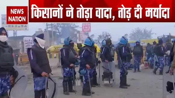 Farmer Protest: टिकरी बॉर्डर पर बड़ी संख्या में सुरक्षाबल तैनात, देखें रिपोर्ट