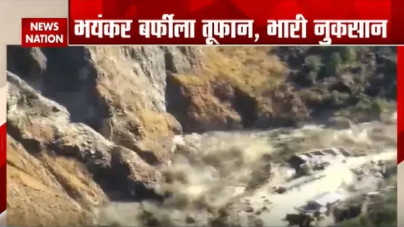 चमोली में ग्लेशियर टूटने से मचा कोहराम, देखें कवरेज